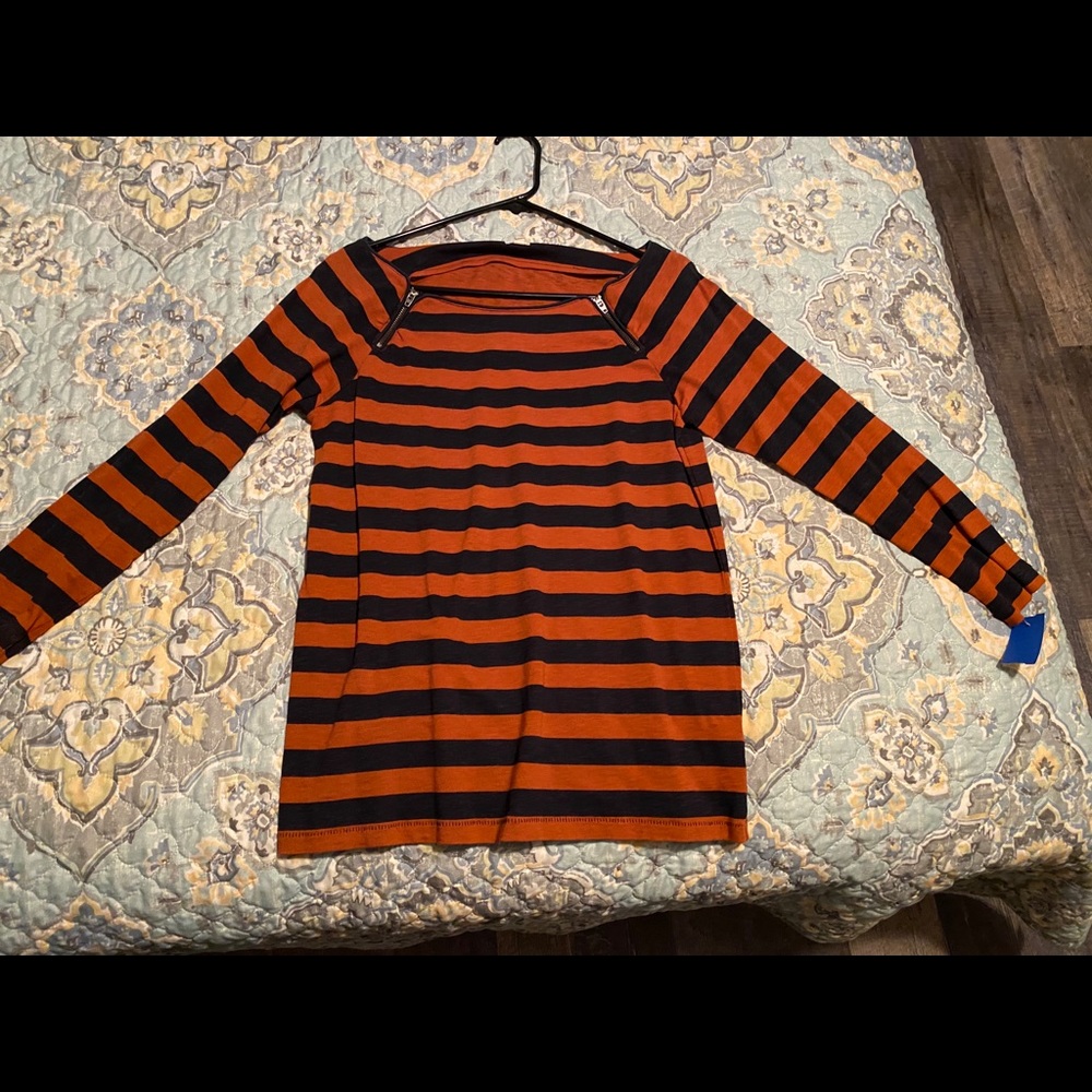 *FINAL SALE* Size Medium striped shirt!